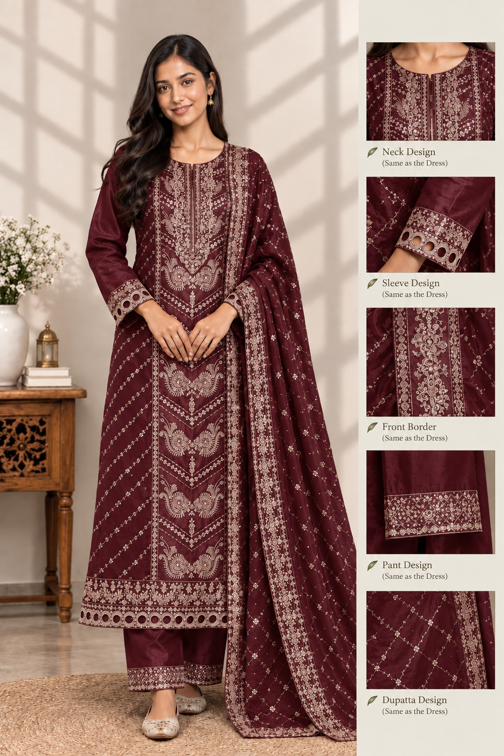 Blush Luxury 3-piece set